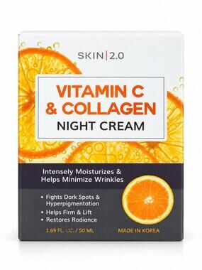 SKIN 2.0 Vitamin C & Collagen Night Cream 1.69 oz / 50 mL